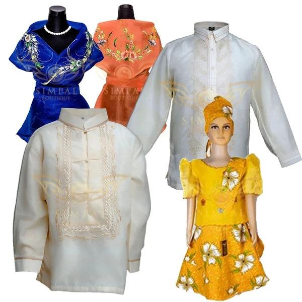 Filipino National Costume - Simpal Boutique