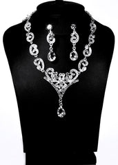 Fashion Necklace +Earring Set Accessories Alloy Beads  Wedding/Party/Prom wear Accessories - Simpal Boutique