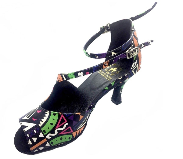 Help Me Dance - Dancing Shoe Salsa Latin Leather Female - KVE-527KVE - Simpal Boutique
