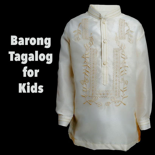 Barong Tagalog for kids - Simpal Boutique