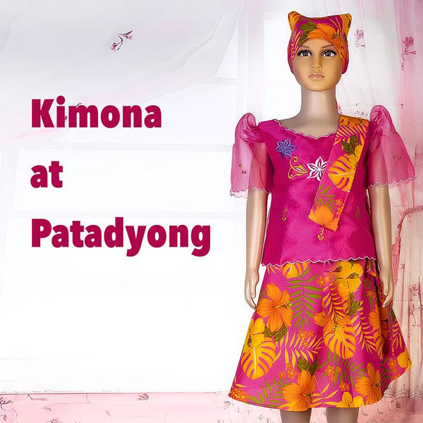 Kimona at Patadyong - kids - Simpal Boutique