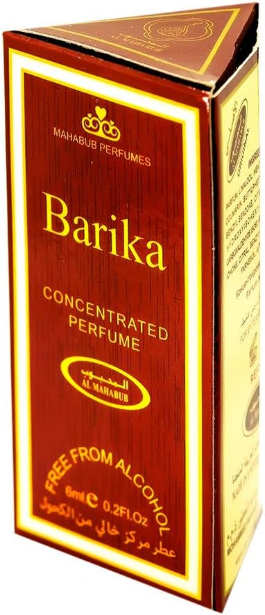 Barika Concentrated Alcohol Free Perfume Oil RollOn 1 Box of 6ml
