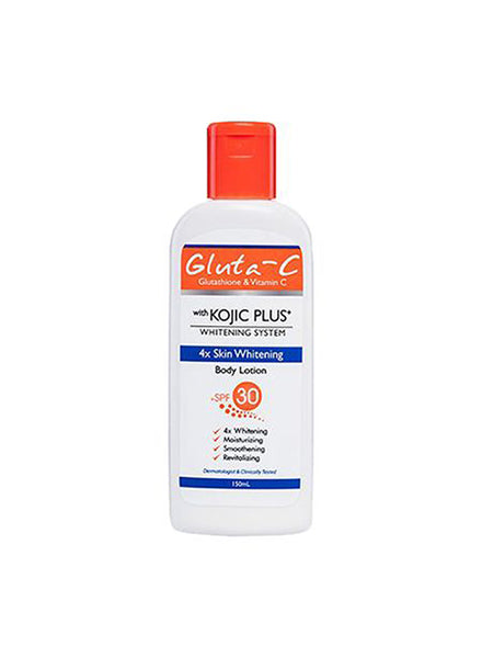 GlutaC Glutahione  Vitamin C with Kojic Plus whitening system Body Lotion 150ml