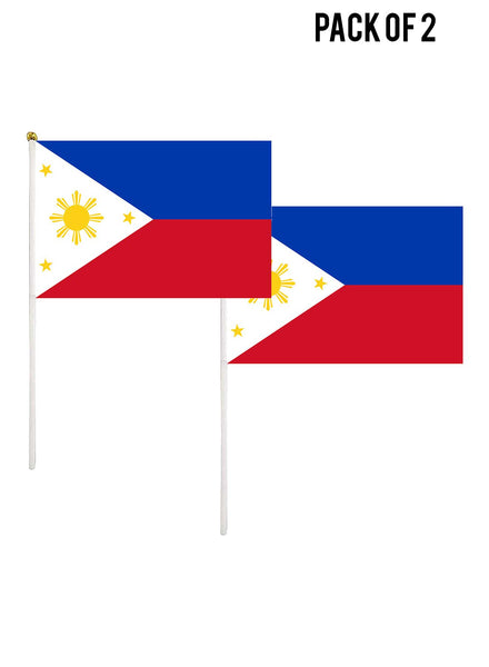 Philippines Flag 14 cm tall x 21 cm wide Value Pack of 2