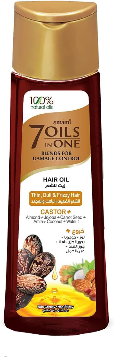 Emami 7 oils in 1 Blends with Castor Oil   200 ml