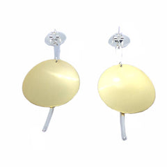 Qualitative Gold Plated  Stud Earrings Simple European Trendy Fashion Earrings Jewelry Gold Fashion #3 - Simpal Boutique