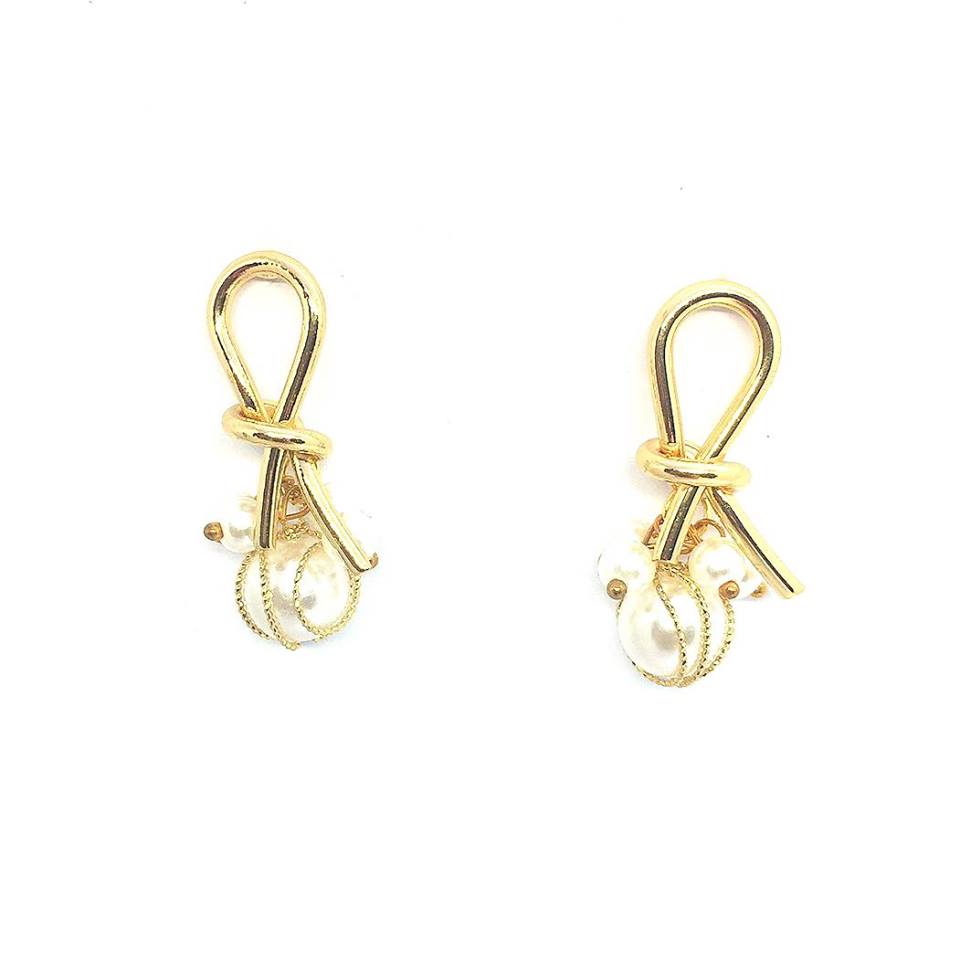Fashion Pearl Stud Dangling Party  Daily Earring 01 - Simpal Boutique