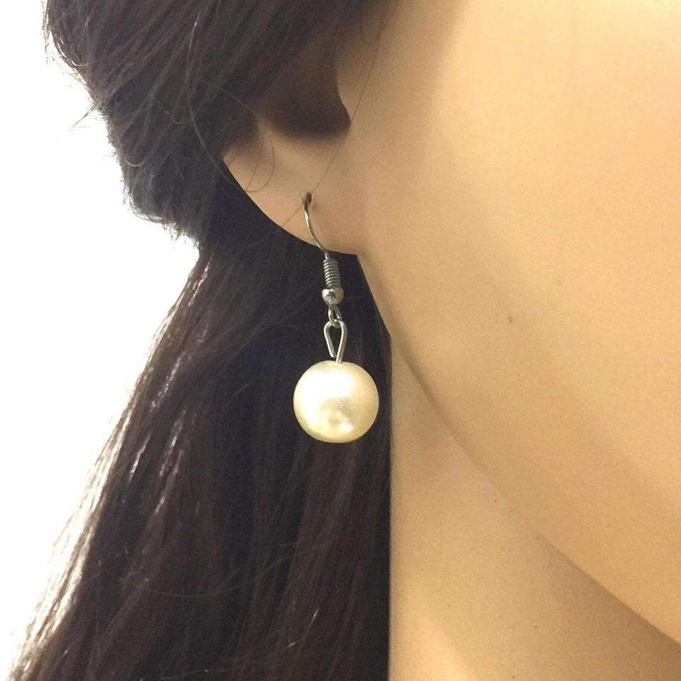 Fashion Pearl Party Necklace + Earring Thick Dress Accessories Artificial Pearl Accessories - Simpal Boutique