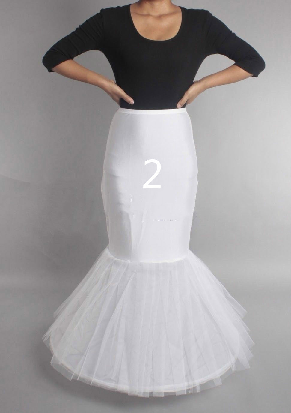 In Store Underskirt Bridal Dress Hoop Slips Wedding Petticoat Crinoline Slip PromB