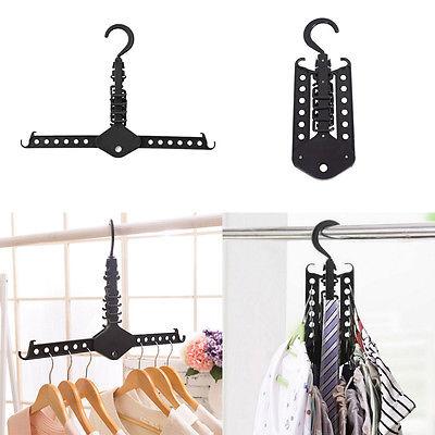 Hanger Rack Clothes Space Saver Folding Hanger Multifunctional Magic Clothes Rack for Clothes Closet Organizer Minimalist style