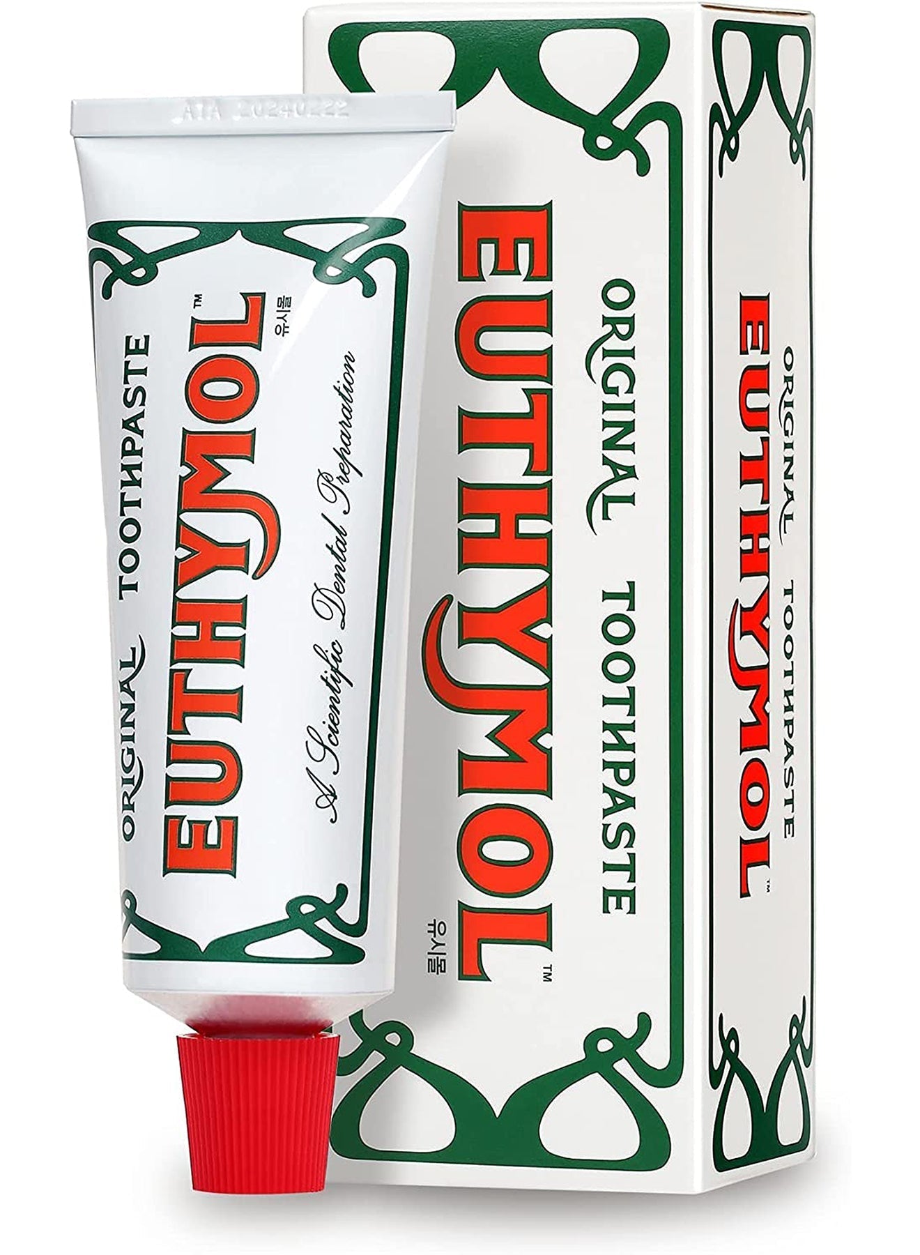 Euthymol Original Toothpaste 75ml Value Pack of 2 