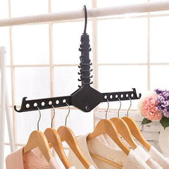 Hanger Rack Clothes Space Saver Folding Hanger Multifunctional Magic Clothes Rack for Clothes Closet Organizer Minimalist style