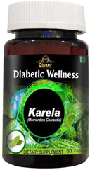 Cipzer Karela Bitter gourd Capsule for Diabetic wellness  500mg 60 Capsules Value Pack of 12 