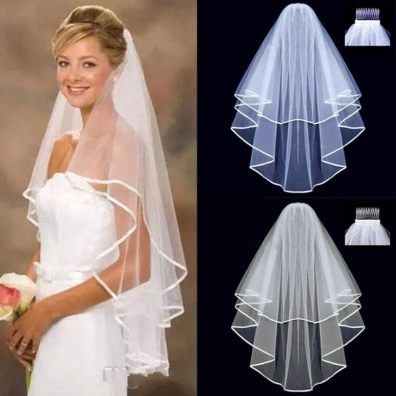 In Store Elegant Bridal knot wedding veil
