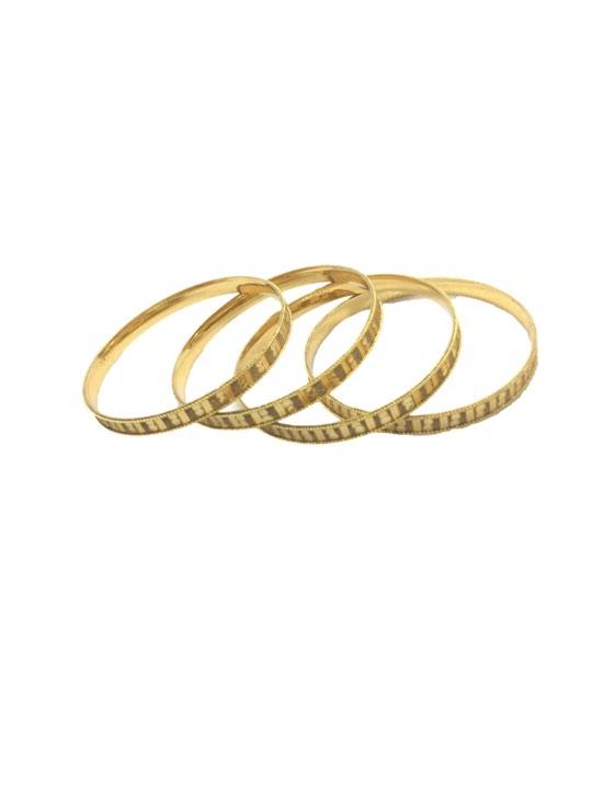 Bangles Gold coated Jewelery  4n1 set 01 - Simpal Boutique