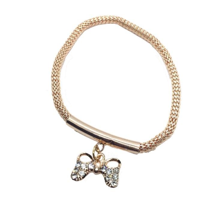 Charm Women Bracelet Gold Silver Rose Gold Rhinestone Bangle Jewelry Set - Simpal Boutique