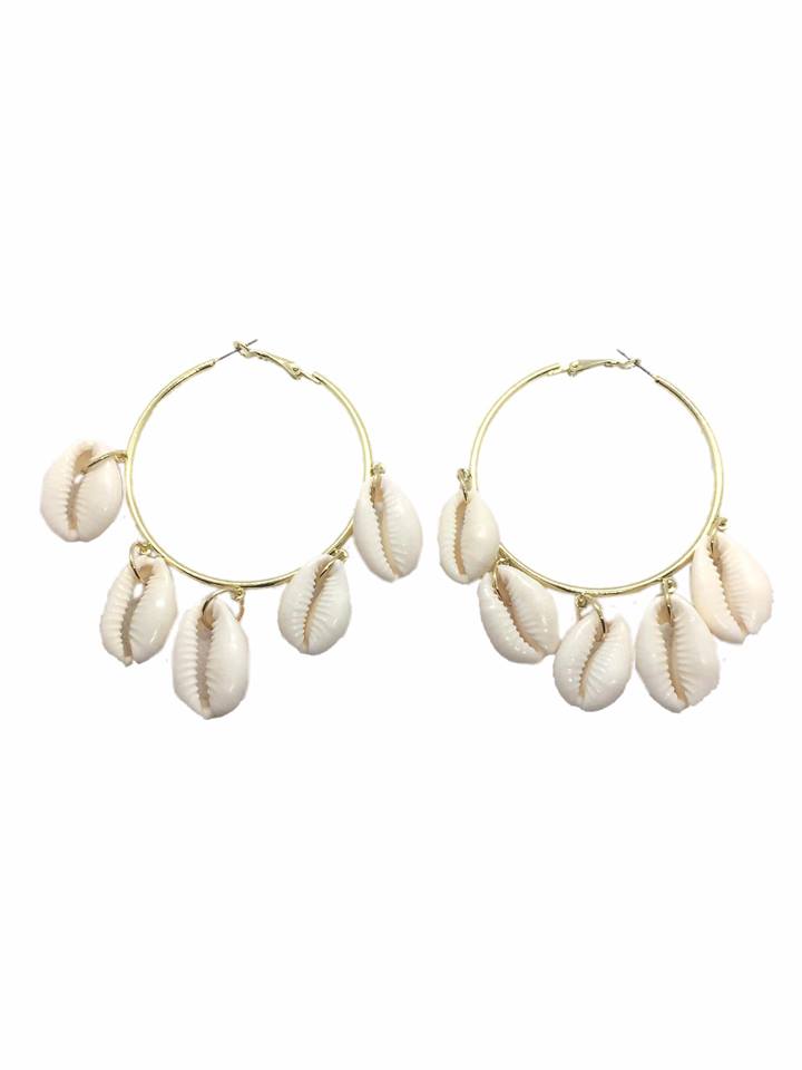 Fashion Ring Ocean Series Shell Earrings Temperament Shell Conch  Earrings Female - Simpal Boutique