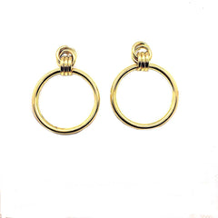Fashion Hollow hoop Round Earring - Simpal Boutique