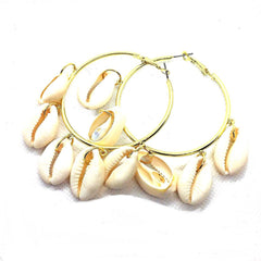 Fashion Ring Ocean Series Shell Earrings Temperament Shell Conch  Earrings Female - Simpal Boutique