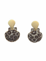 Unique Earring Women Fashion Beach Style Shell Pearl Alloy Earrings Jewelry - Simpal Boutique