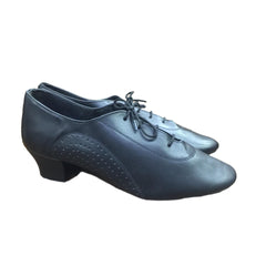 Help Me Dance Men's Modern Shoes / Ballroom Shoes Leather Lace-up Heel KVE-10DM - Simpal Boutique