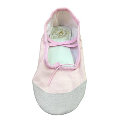 Help Me Dance Women's Ballet Shoes Canvas Flat Flat Heel Dance Shoes Black/ Pink - Simpal Boutique