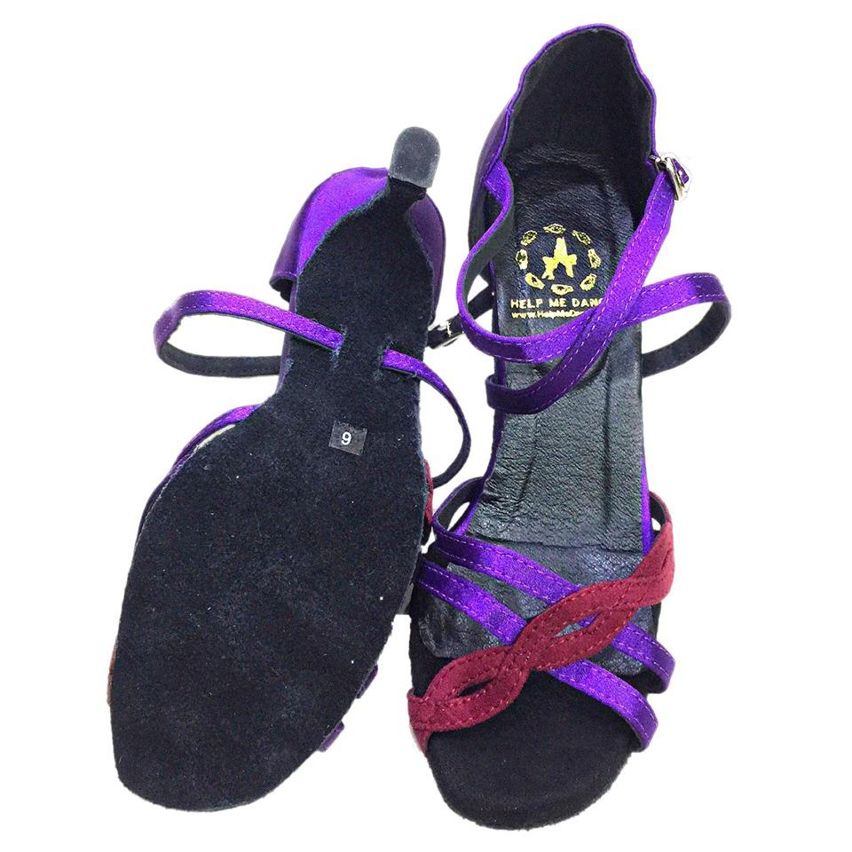 Help Me Dance - Women's Dance Shoes PU Latin Shoes Buckle Sandal / Sneaker Slim High Dancing ShoeLeather Female -KVE-1096184 - Simpal Boutique