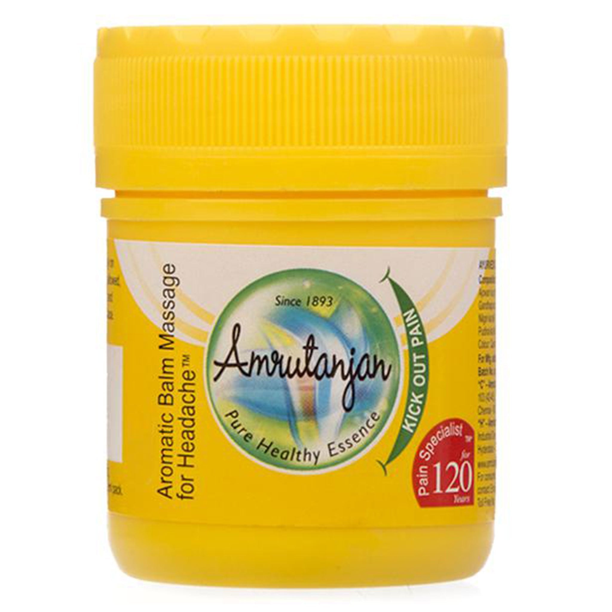 Amrutanjan Aromatic Balm yellow 30g Value Pack of 3 