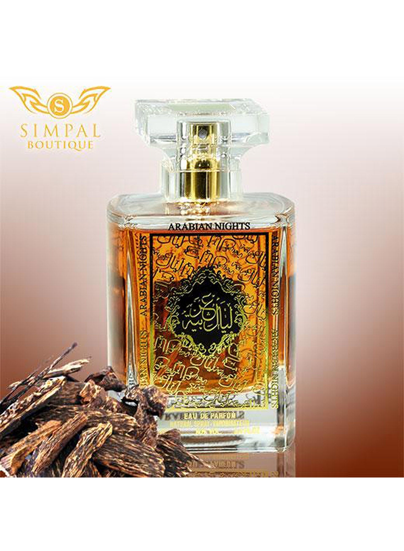 Arabian Nights Eau De Parfum Spray for Unisex  100ml Value Pack of 12 