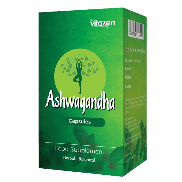 Bio Vitazen ASHWAGANDHA Capsules 350 mg  30 Capsules