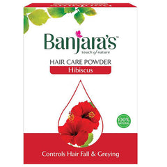 Banjaras Hibiscus Hair Care Powder 100g Value Pack of 2 