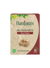 Banjaras Multani Mitti Face Pack powder 100g Value Pack of 12 