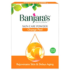 Banjaras Natural Orange Peel Skin Care Powder  100 gm Value Pack of 4 