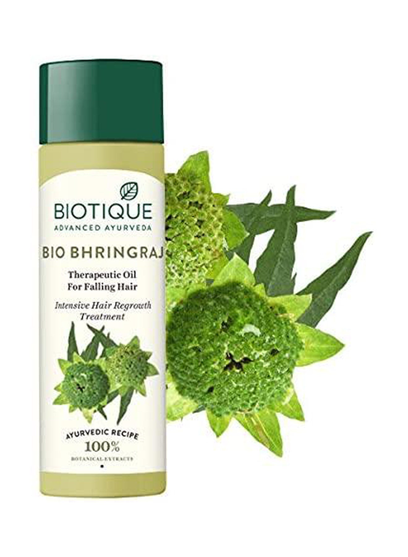 Biotique Botanicals Bhringraj Hair Oil 120ml Value Pack of 4 