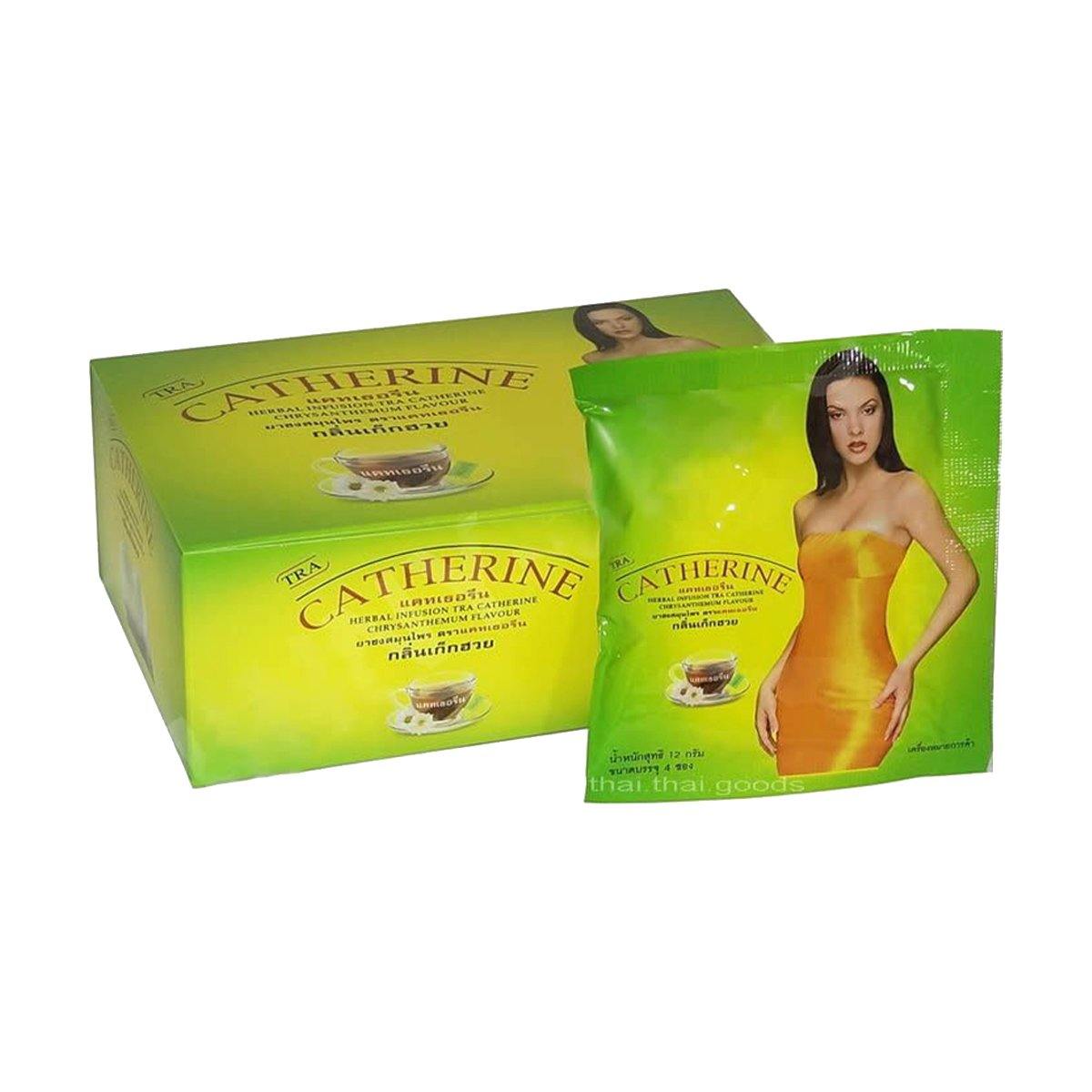 Catherine Thai Natural Herbal Slimming Tea  32 Bags Value Pack of 12 