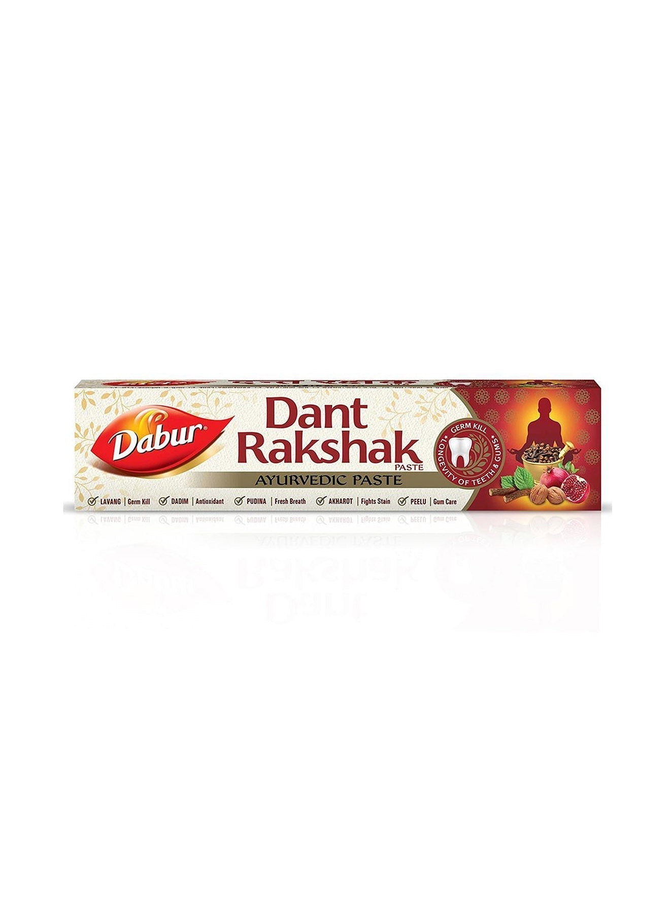 Dabur Dant Rakshak Ayurvedic Paste 175 g Value Pack of 4 