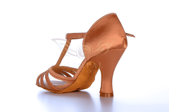 Help Me Dance  Dancing Shoe Latin Salsa Ballroom Dance Shoes Leather Female  KVE7031184