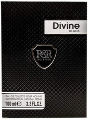 Divine Black Eau De Toilette Pour Homme 100ml Value Pack of 3 