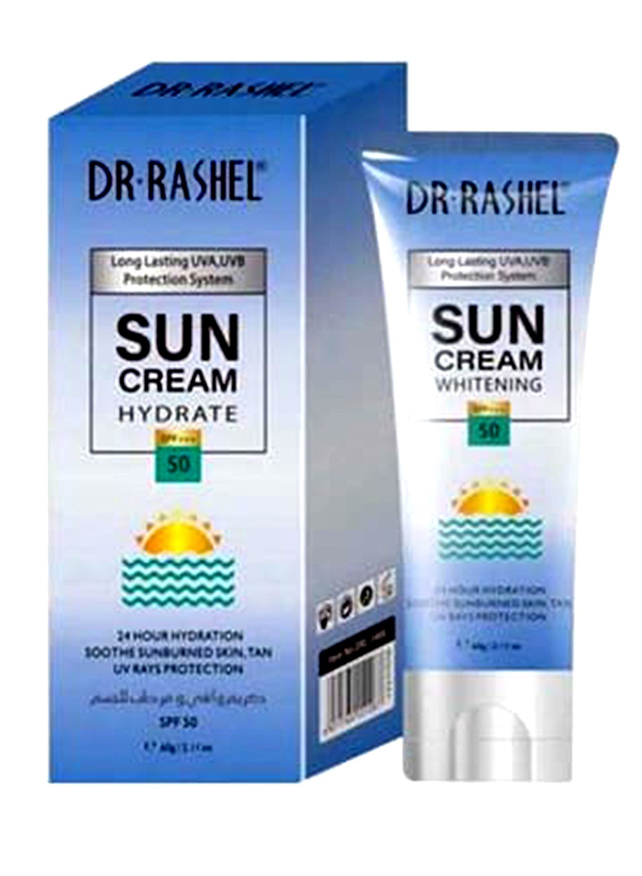Dr Rashel Sunscreen Hydrate SPF 50 60g Value Pack of 3 
