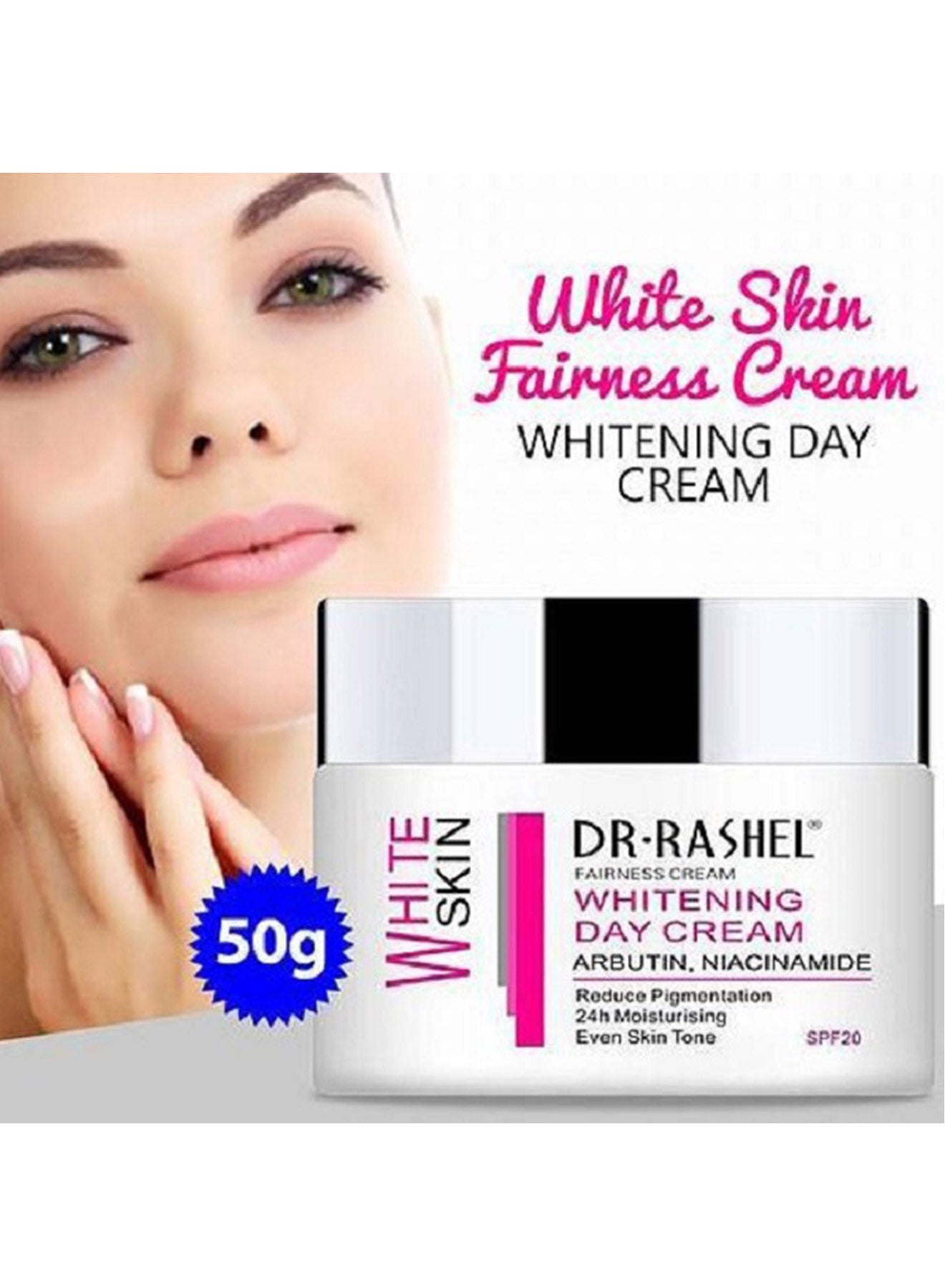 Dr Rashel White Skin Fade Spots Night Cream 50g Value Pack of 3 