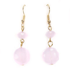 Fashion Necklace+Earring Set Accessories Alloy Beads Set Office wear Accessories Violet - Simpal Boutique