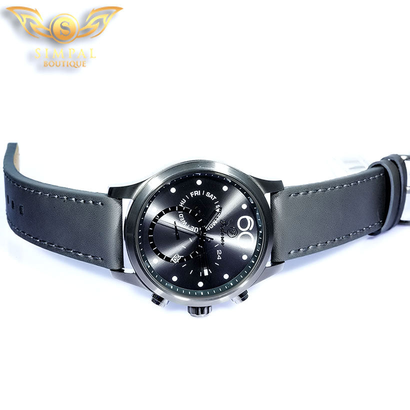 Federer Men's Analog Quartz Watches - F1152 - Gray - Simpal Boutique
