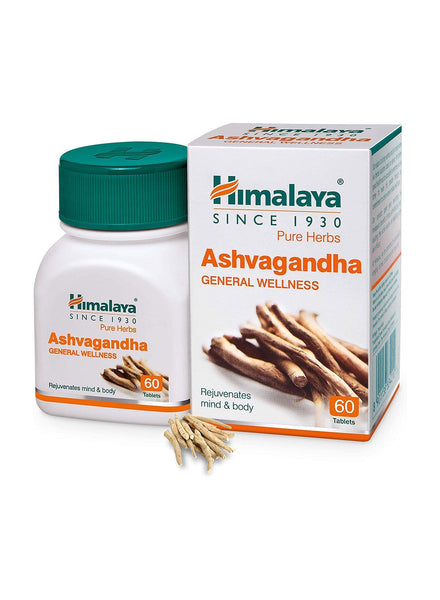Himalaya Ashvagandha Pure Herbs 60 Tablets