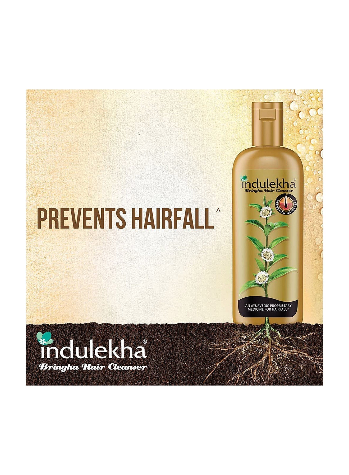 Indulekha Bringha Anti Hair Fall Shampoo 200ml