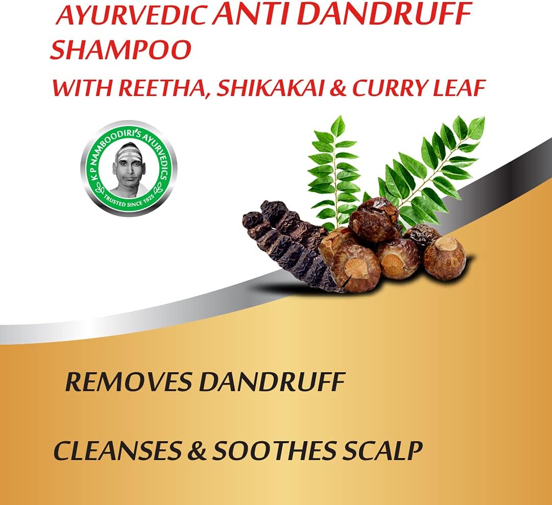 KP Namboodiris Anti Dandruff Shampoo 100ml Value Pack of 2 