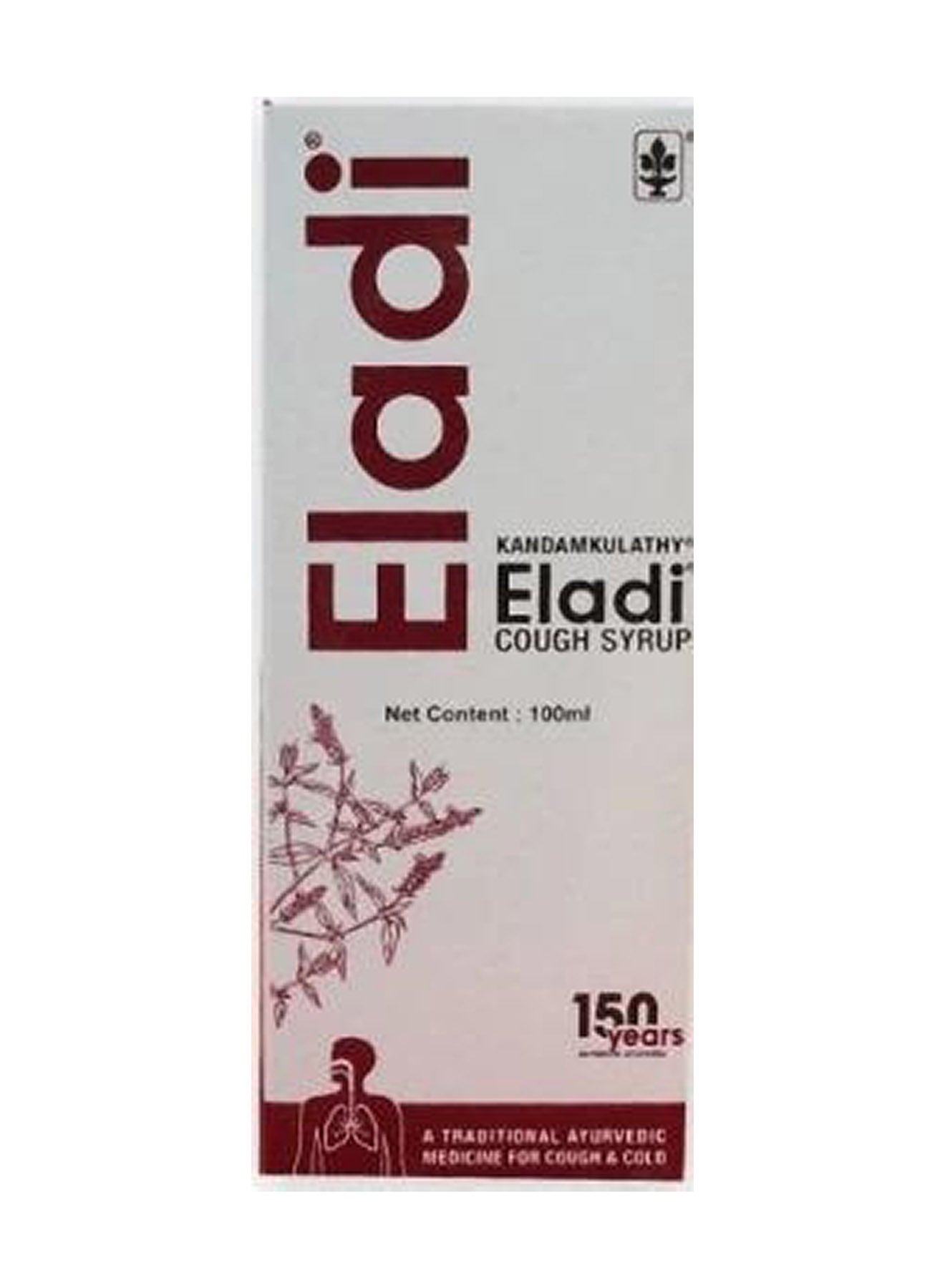 Kandamkulathy Eladi Cough Syrup 100ml Value Pack Of 3 9445