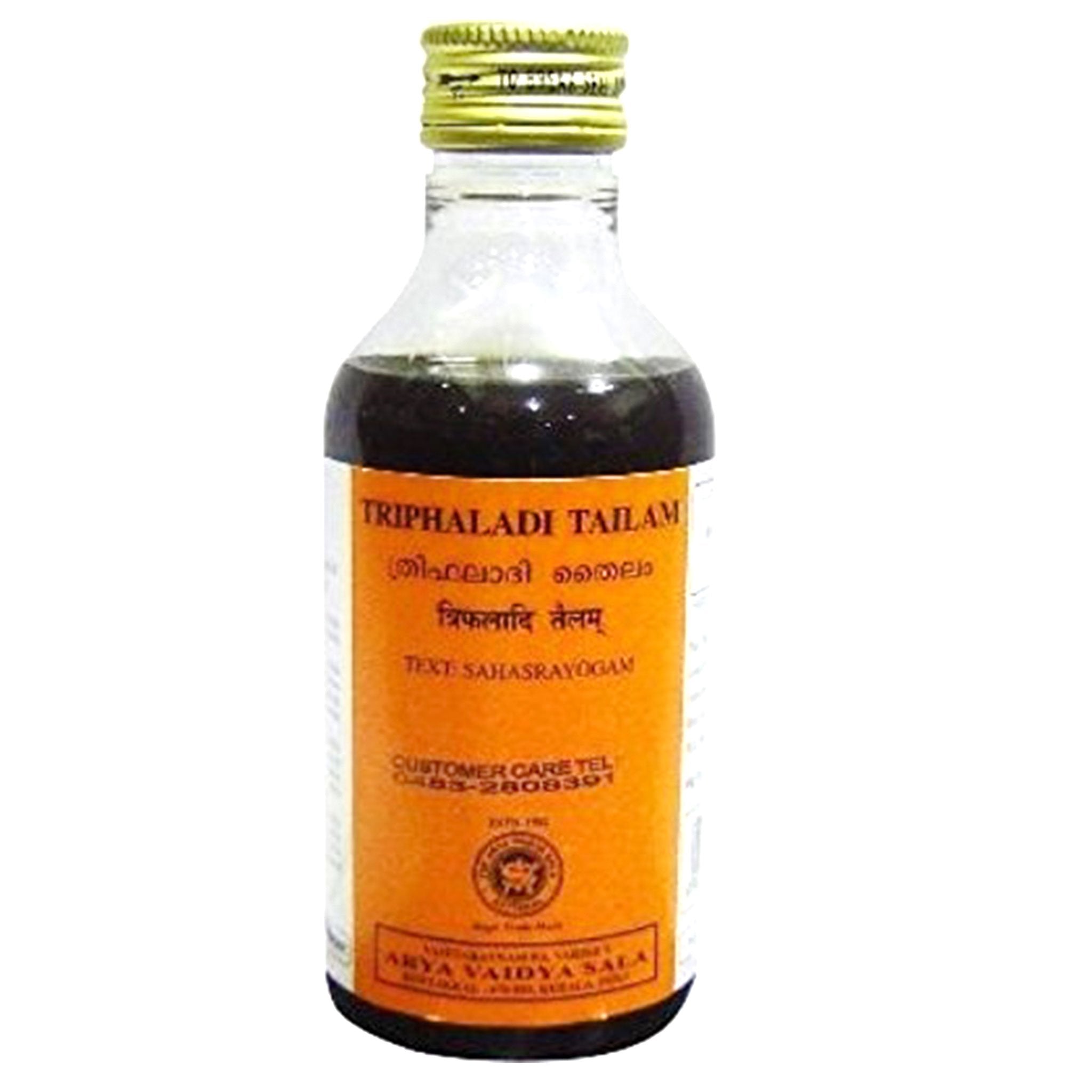 Kottakkal Triphaladi Tailam 200ml Value Pack of 12 