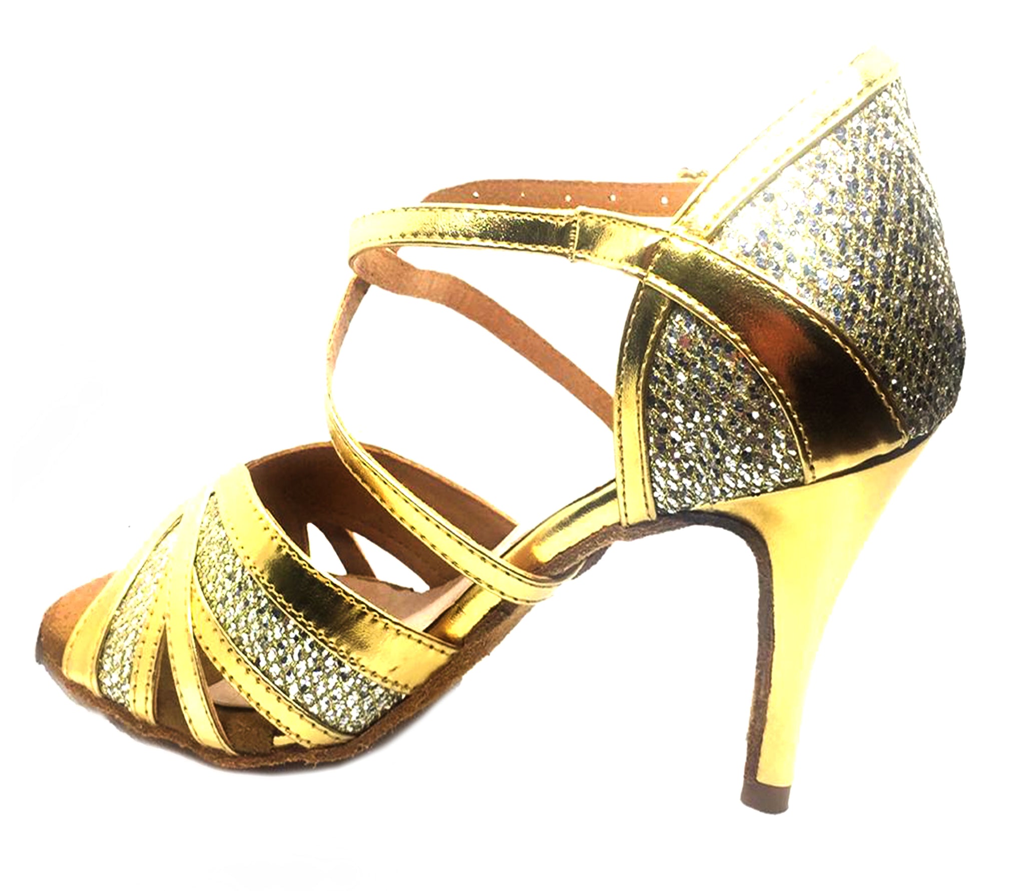 Help Me Dance - Dancing Shoe Latin Salsa Leather Female - KVE-89084 - Simpal Boutique