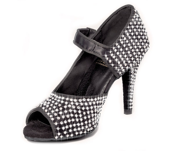 Help Me Dance - Dancing Shoe Leather Female - KVE-052100-Black - Simpal Boutique