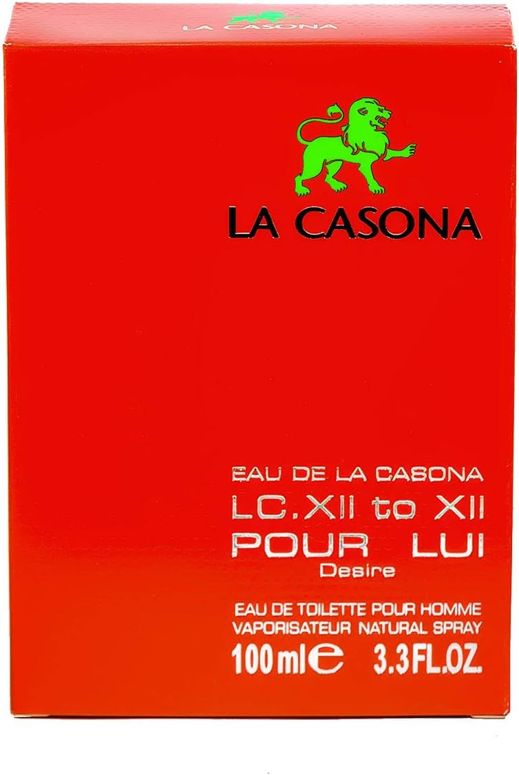 La Casona Desire Eau De Toilette 100ml Value Pack of 4 